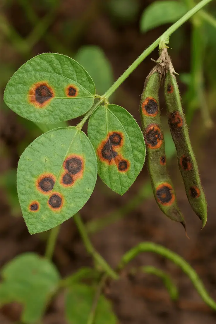 Visual representation of Pest In Black Gram deficiency