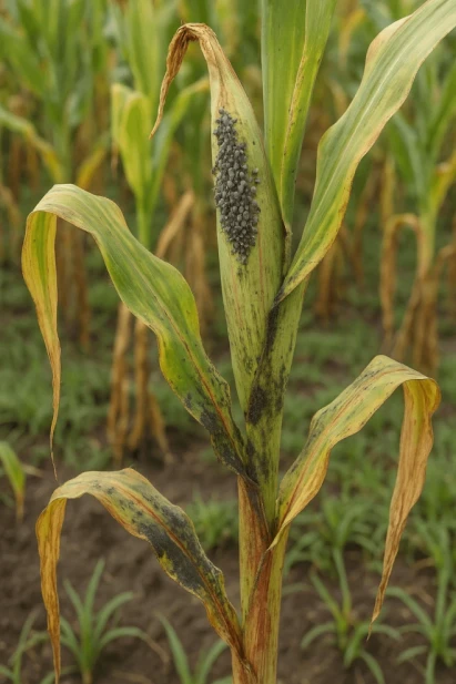 Visual representation of Pest In Maize deficiency