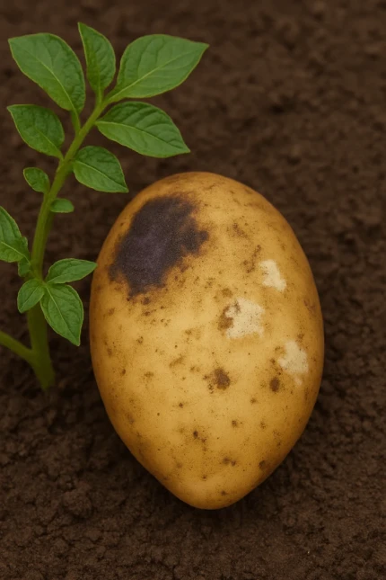 Visual representation of Pest In Potato deficiency