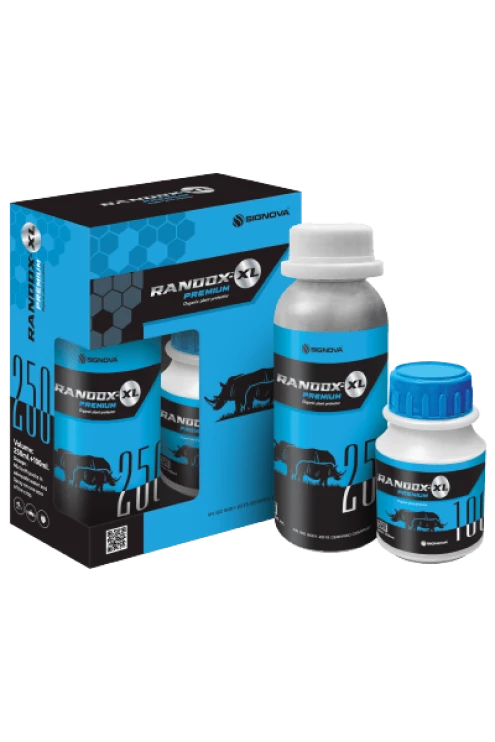 Randox XL Premium product packaging