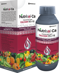 Nutrisol-Ca Concentrated Liquid Calcium 11% + Trace Elements (TE) product packaging
