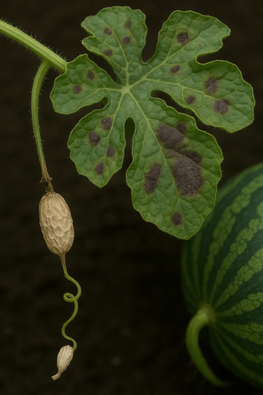 Visual representation of Pest In Watermelon deficiency